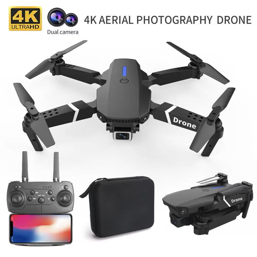 Rc Helicopter Large - Professional Drone E88 4k wide-angle HD